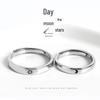 2024 Sun Moon Stars Couple Ring: Women’s High-End Niche Fashion Index Ring