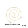 1/5/10PCS Wholesale Middle Cross Chain Necklaces For Women Men Simple Jewelry On The Neck Stainless Steel Chains Thin Girl Colar