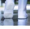 Herren Wasserdichte Rutschfeste Silikon Überschuhe - Langlebige, Verdickte Regenstiefel für Regentage