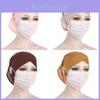 Ethnic Style Cross Strap Ear Hole Beanie With Breathable Fabric For Casual Wear