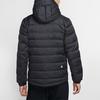 Nike SB Warme und winddichte lässige Sport-Daunenjacke mit Kapuze für Herren Oberbekleidung Schwarz 693335-011