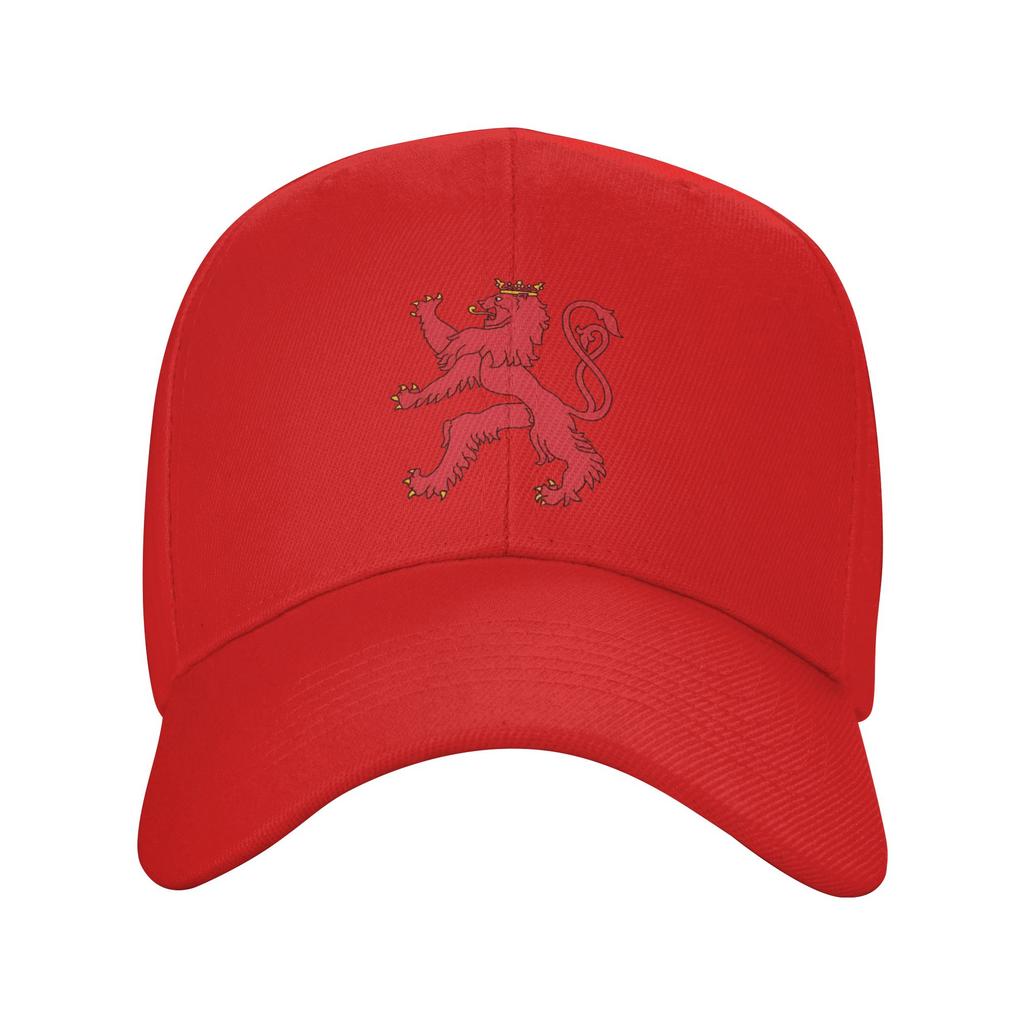 Roude Liw Red Lion Casual Baseball Cap Spring Trucker Hat Sunscreen Hunting Camping Hip Hop Hats Unisex Women Baseball Caps
