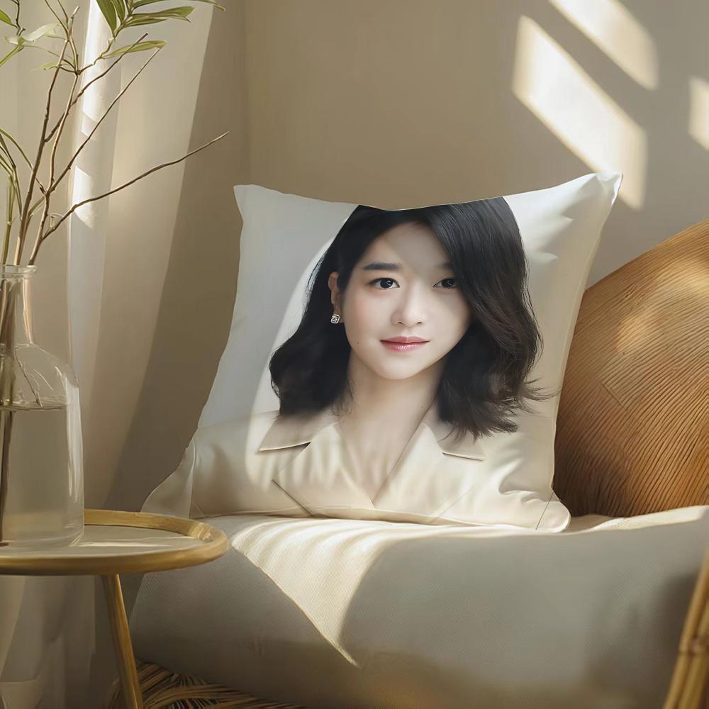 

Famous Stars YSeo Yeaji Actor Pillow Case Pattern Printed Pillowcase for Living Room Sofa Cushion Cover Bedroom Decor 30X30cm