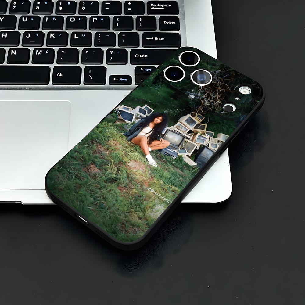Singer SZA Lana Phone Case For IPhone 17 Air 16 E Pro Max 15 14 13 Mini 12 Pro 11 Max Plus Black Soft Shell