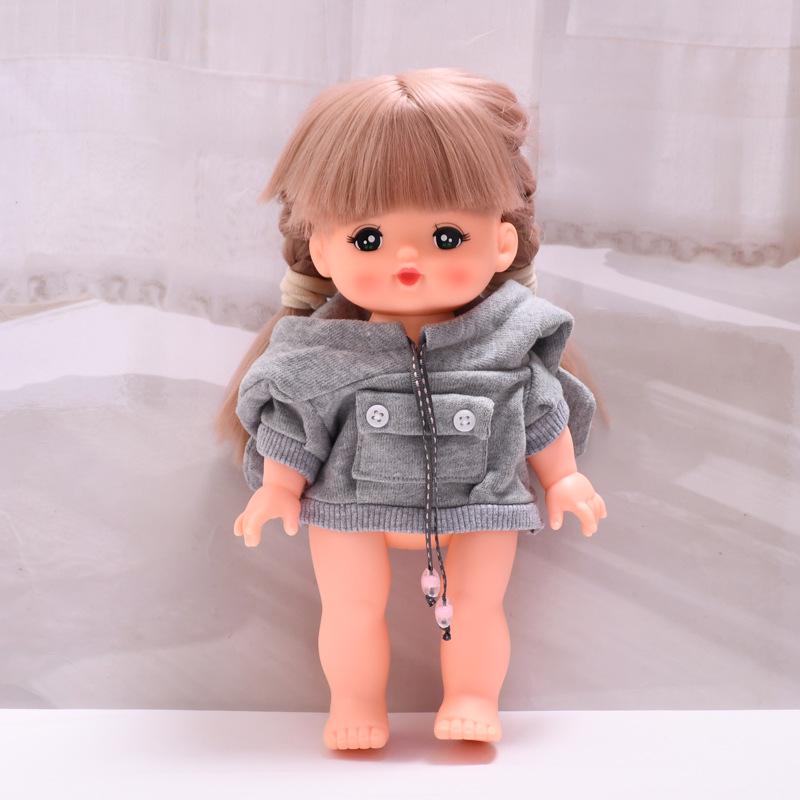 

25cm Milu Tang Dynasty Doll Hooded Top – Clothes Only Outfit For 25cm Milu Doll