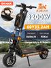 Originální terénní elektrická koloběžka KuKirin G4 Max Vyjímatelná baterie Motor 60V 95km Maximální dojezd 86km/h Rychlost skládací Kick EScooter
