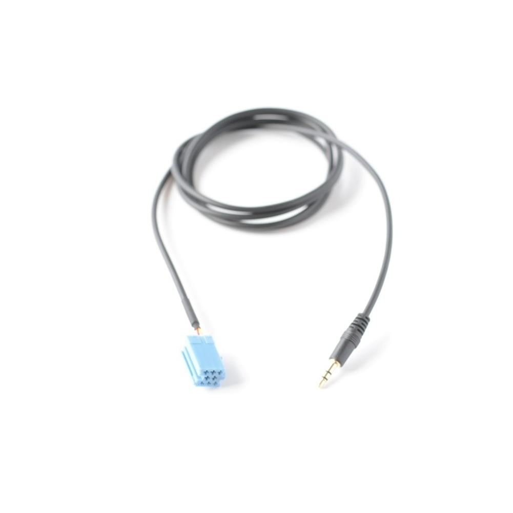 1 Pc 150cm AUX Audio Cable 3.5mm Jack For FIAT 2007-2014 For Car Radio 8-Pin Connection Easy And Play- Setup