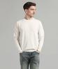 PANICALE Ivory Cotton Spandex Logo T-Shirt