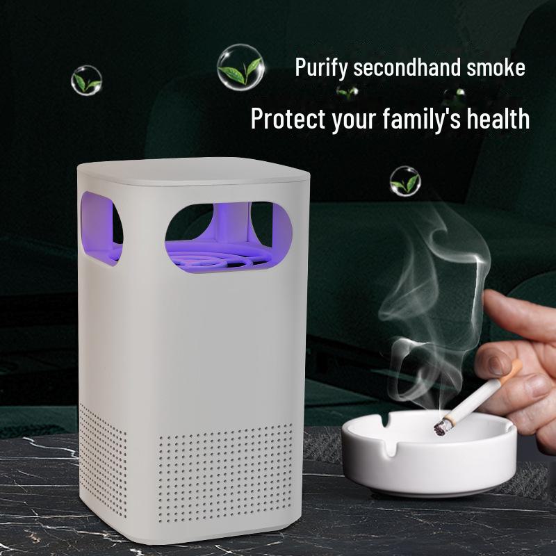 Purificatore d'aria portatile da scrivania per la rimozione del fumo passivo negli spazi interni
