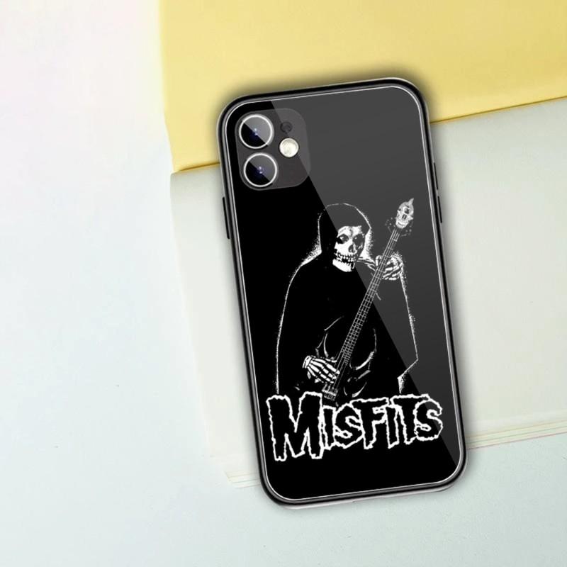 Cool Misfits Glenn Danzig Phone Case For IPhone 14 13 12 11 XS X 8 7 6 Plus Mini Pro Max SE 2022 Black PC TPU Glass Phone Cover