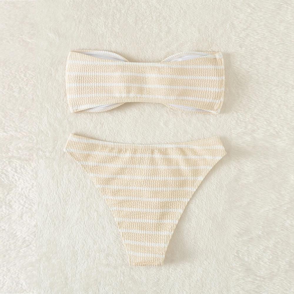 Sexy Bikini 2023 Bandeau Swimsuit Woman Swimsuit Female Bikinis Set Woman Two Piece Bathing Suit Women Beach