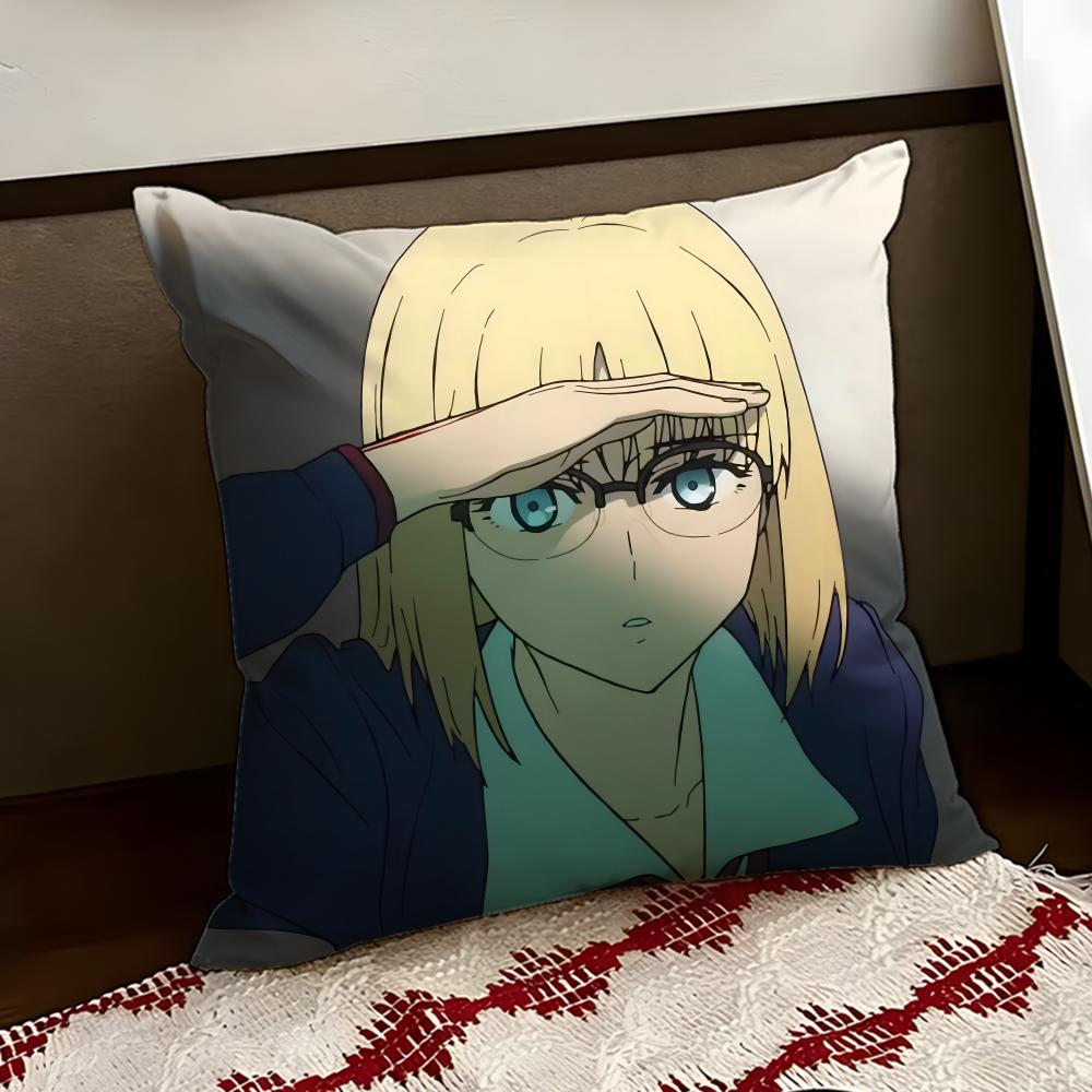 Fatestrange Anime FFake Cushion Cover Reversible Soft Durable Pillow Cover Home  Car MultiScene Use for Daily Comfort