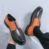 Brand Mens Business Leather Oxford Shoes Splicing Quality Anti Slip Sole Comfort Men's Shoes British Style Leather Shoes