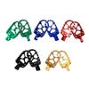 Billet Aluminum Motorcycle Anti-slide Footrests Footpegs for XL883 XL8837-2010