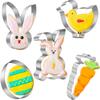 Thanksgiving and Cat-Shaped Cookie Cutter Stainless Steel Biscuit Molds for Baking Pastry Fondant Cake Decoration Kitchen Tools