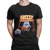 Grizzy und die Lemminge Schaukel-Action Neuheit 100% Baumwolle T-Shirt Grizzy und die Lemminge T-Shirts Oberteile Für Unisex