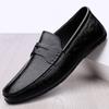 Fashion Spring New Classic White Loafers Soft Sole Comfort Moccasin Designer Formal Business Leather Shoes Genuine Leather Wedding Shoes
