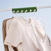 Removable Fabric Clothing Clip Foldable Hanging Socks Organizer Windproof Hanger Indoor Use