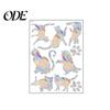 Detachable Window Sticker Butterflies Self-adhesive Rainbow Prism Suncatcher Decorate Glass Decal Home Decor Supplies
