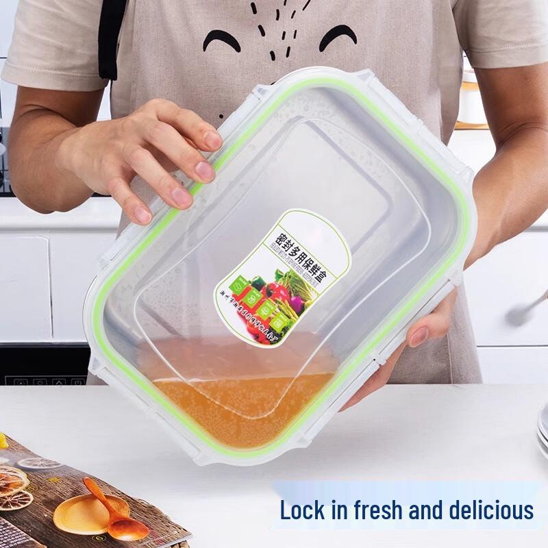 Extra Nagy Rozsdamentes Acél Élelmiszertároló