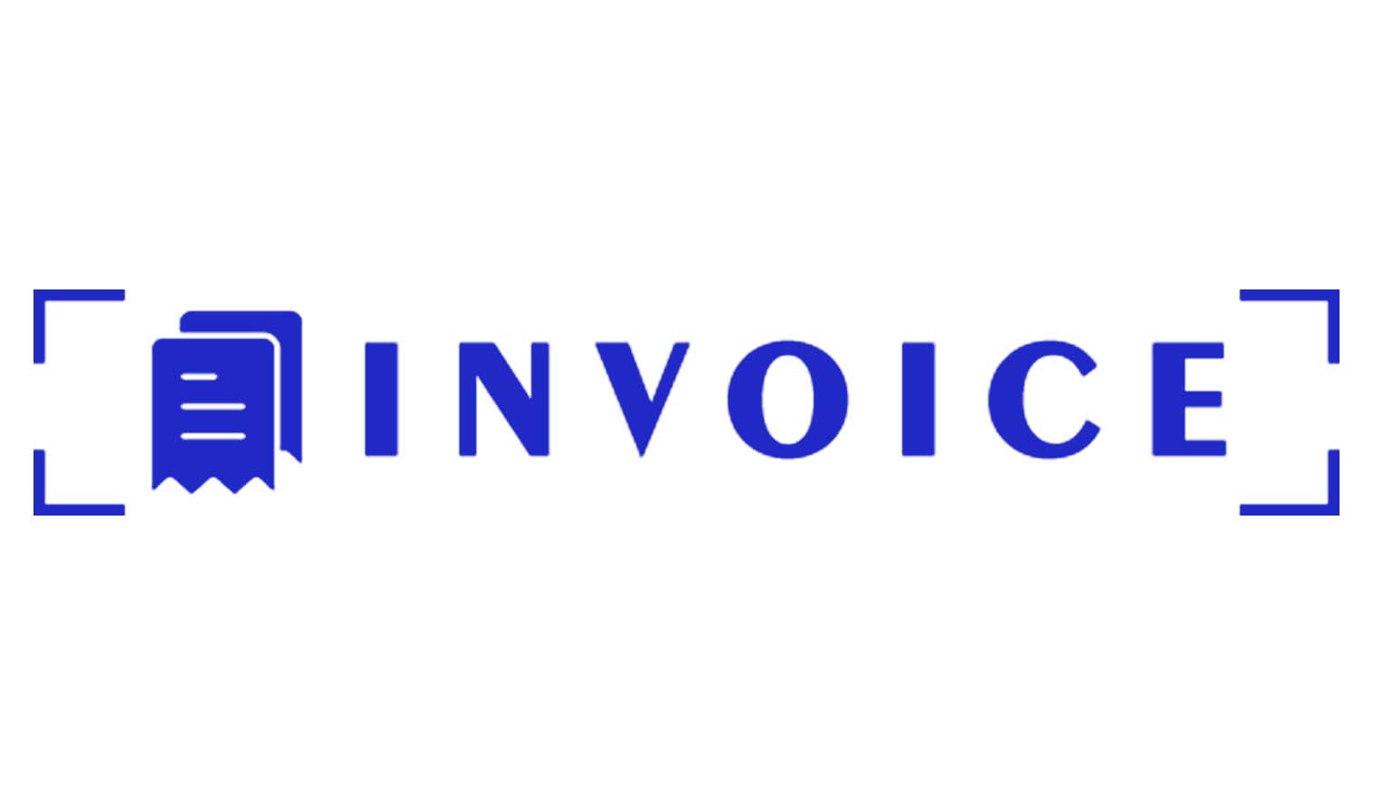 

Printtoo Invoice Self Inking Rubber Stamp Pre-Inked Office Stamp- Home Office Business Stationery, Black- 42 x 9 синій