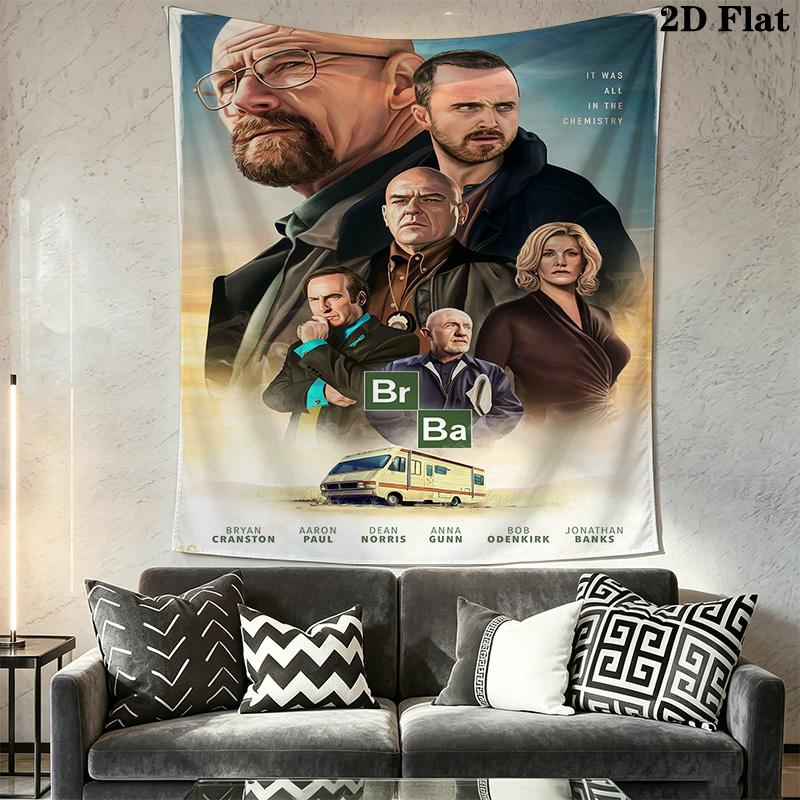 Bad Aesthetic Wall Tapestry Tapestry Fashion Print Wallmounted Homestay Soft Decoration Tapestry Atmospheric Background Cloth Home Decor