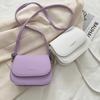 Women'S Crossbody Bag New Solid Color Fashionable Flipped Bag Retro Casual Simple Crossbody Bag Premium Durable