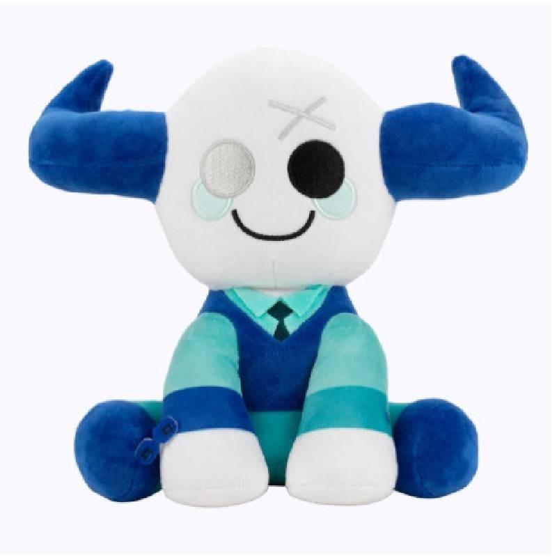 

Adorable The Broker Plush Game Merchandise Blue Corner Plush Toy Doll Cuddly Soft