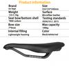 2024NEW Pu+carbon Fiber Saddle Road Mtb Mountain Bike Bicycle Saddle for Man Cycling Saddle Trail Comfort Races Seat Red White