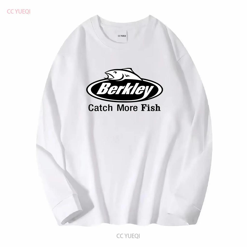 T-shirt Limited Berkley Fishing Logo S M L XL 2XL 3XL 4XL 5XL manica lunga o corta vintage lavata casual comoda