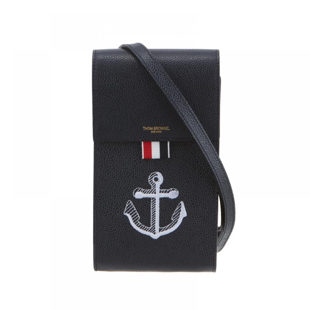 Tom Brown Uac030a 00198 415 Pebble Grain 3 Wire Tap Anchor Phone Holder Cross Bag