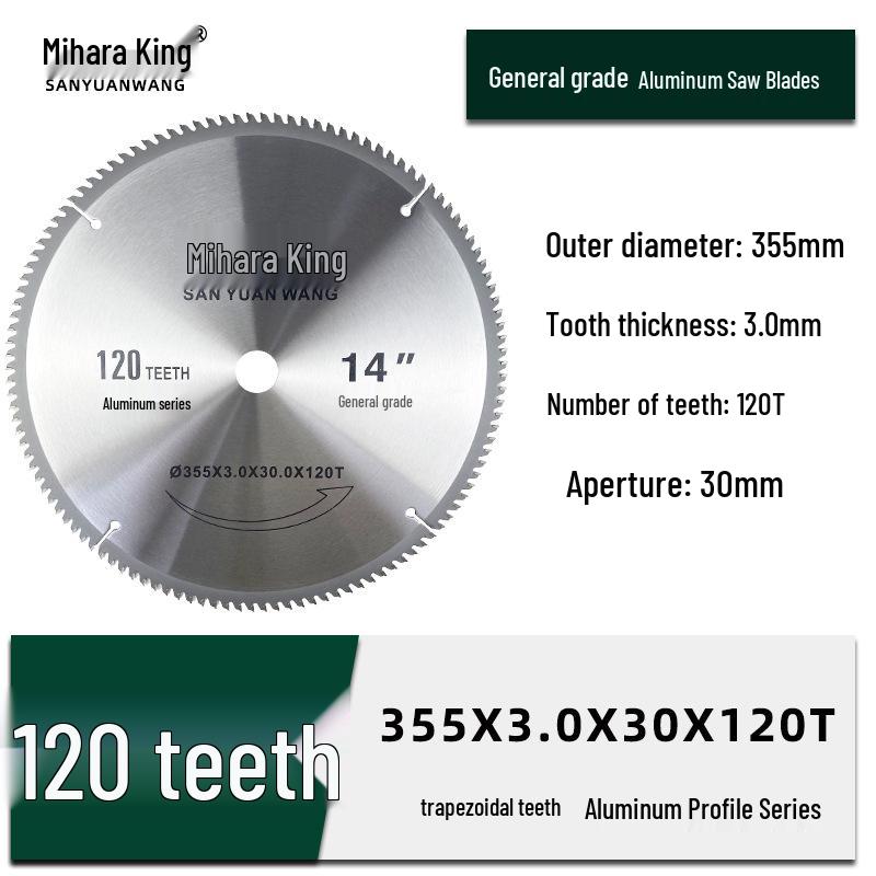 Woodworking Angle Grinder Saw Blade - Alloy Cutting Disc for Wood, Sizes 4/5/7/9 inch