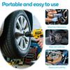 Wheel Hub Cleaning Kit Wheel Stud Cleaner Brake Hub Cleaning Tool with 5 Head Grinding Maintenance Cleaner Kit for Nuts, Car