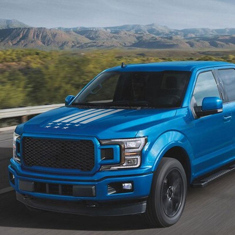 Pickup Engine Hood Stickers For Ford F 150 Raptor Truck Graphics Stripes Decals Car Vinyl Film Decor Covers Auto Accessories