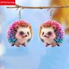 Boucles d'oreilles pendantes en acrylique hérisson mignon pour femmes Y2K Fashion Boucles d'oreilles pendantes Boucles d'oreilles animales Boucles d'oreilles tendance pour femmes Cadeau de bijoux boucles d'oreilles anniversaire et vacances