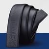 Automatically Buckle Belt Body Strip Belt Male Top Layer Cowhide Width 3.5
