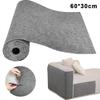 Light Grey Cat Scratch Mat Self Adhesive Carpet Roll Wear Resistant Cat Scratcher Pad For Sofa Furniture Wall Protection