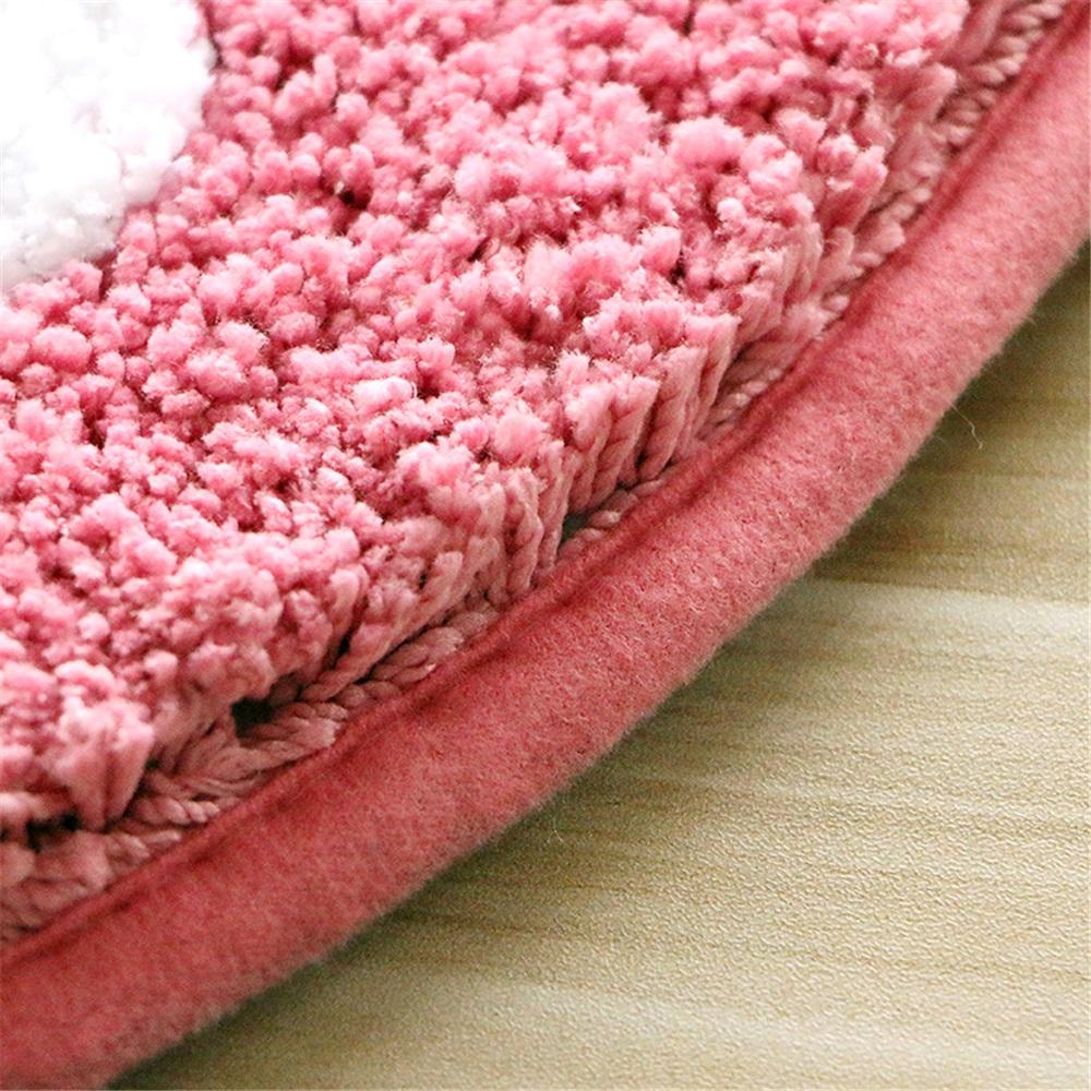 Cute Cartoon Fruit Irregular Carpet Bedroom Doorway Household Doormat Strawberry Floor Mat Pad Bathroom Absorbent Anti-slip Rug