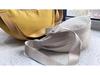 Summer 2025 Women's Waterproof Nylon Crossbody Bag - Solid Color Dumpling Style