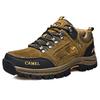 Suede Leather Men Hiking Shoes Outdoor Trail Trekking Sneakers Men Non-slip Breathable Climbing Shoes Men Mountain Sports Shoes