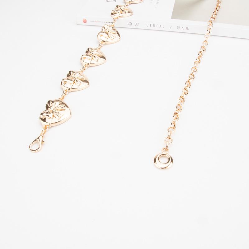 European and American Love Butterfly Metal Waist Chain Women Fashion Dress High-end Accessories Body Chain Women