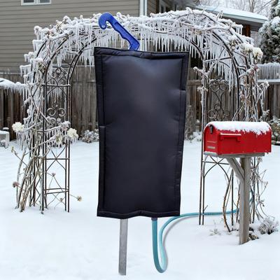 Wasserhahn-Isolierabdeckung Frostschutz Wasserdicht Isolierte Auslaufabdeckung Winter-Wasserhahnschutz für Gartenrasen-Wasserhähne Hofhydrant