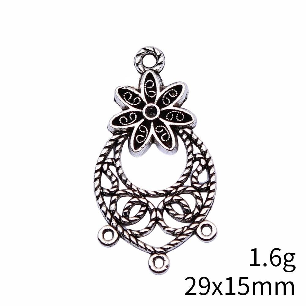 2025 Trend Accesories Water Drop Earring Connector Accessories Parts Ornaments For Home Accessories Parts