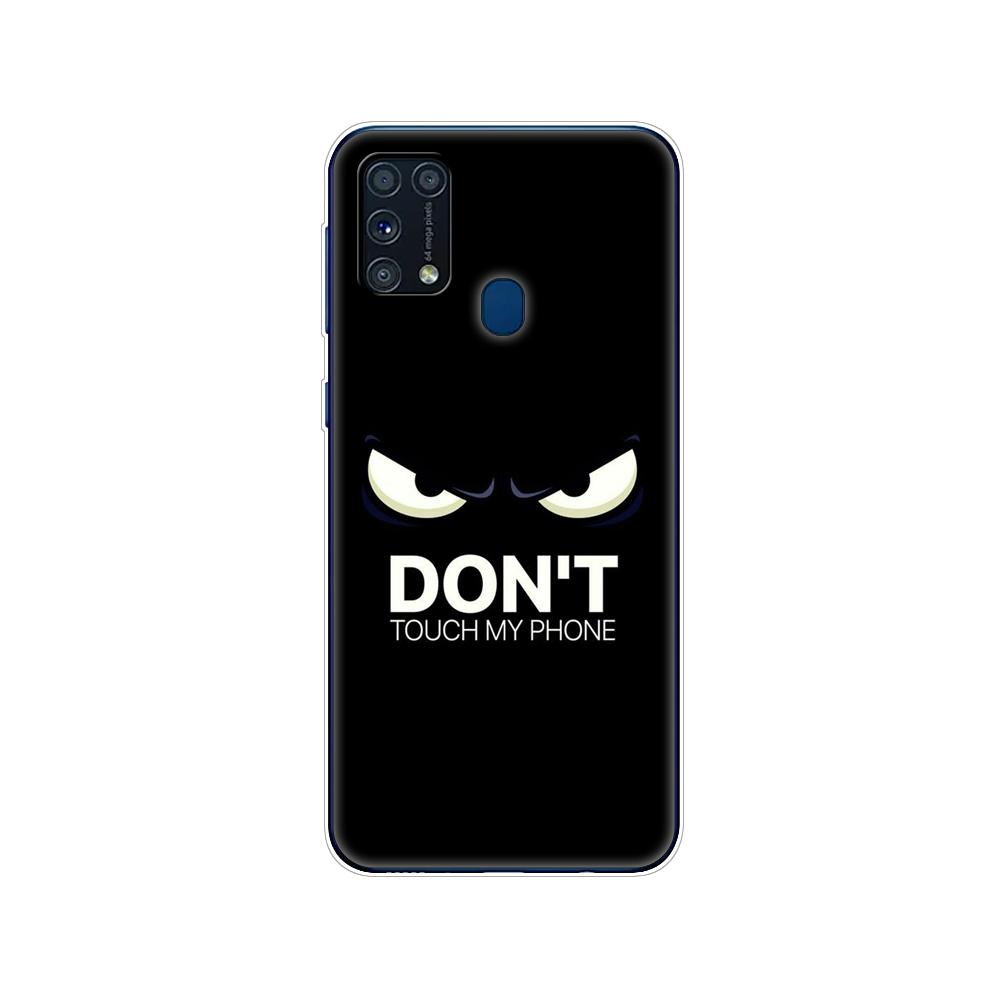 Pentru Samsung M31 Husa 6.4" Husa din silicon moale Tpu pentru Samsung Galaxy M31 M 31 SM-M315FZBVSER m315 Funda pentru bara din spate a telefonului