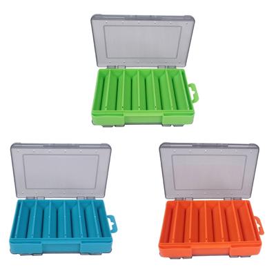 Wasserdichte Doppelseitige Zubehör Tackle Werkzeugkiste Angelhaken Aufbewahrung Trags Organizer Box Klare Fächer Tacklekoffer