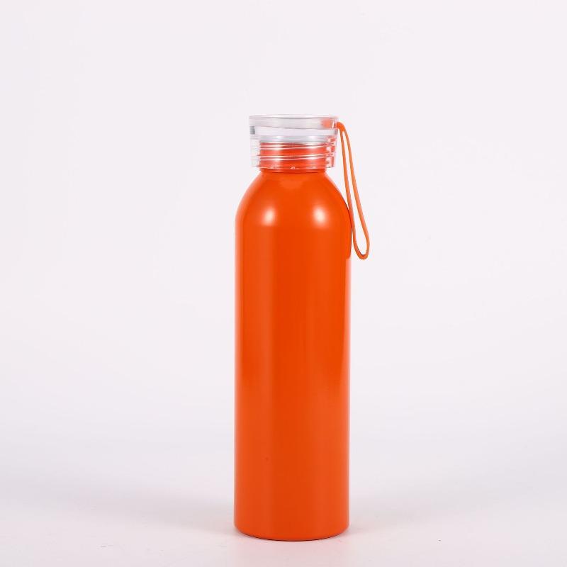 Aluminum Water Bottle with Lifting Rope Outdoor Portable Hiking Travel Kettle Large Capacity Sports Water Bottle with Lid