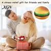 Calming Hand Toy Realistic Fast Food Squeeze Soft TPR Stress Relief Balls Cola Burger Fries Hot Dog Shapes Portable Fidget for Kids Adults Fun Anxiety
