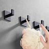 Set of 2 black KSANTI aluminum hangers