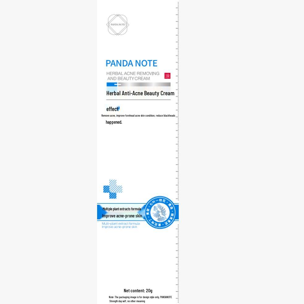 

PANDA NOTE Трав яний крем для видалення прищів для чистої шкіри: Зменшує акне, освітлює плями, очищає чорні цятки та покращує красу.