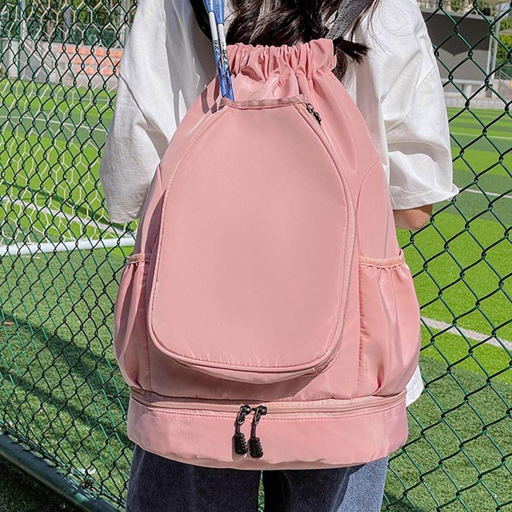 with Shoes Pocket Badminton Sports Bag Large Capacity Gym Pack Outdoor Sports